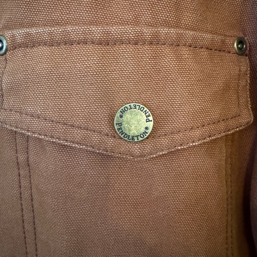 Men's Pendleton Canvas Trucker Jacket - image 3